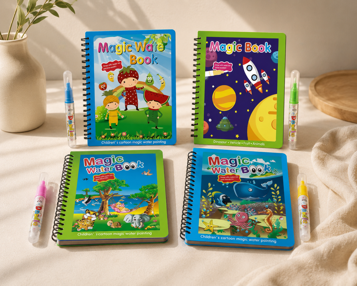 LITTLE SCHOLAR — Magic Water Colouring Book