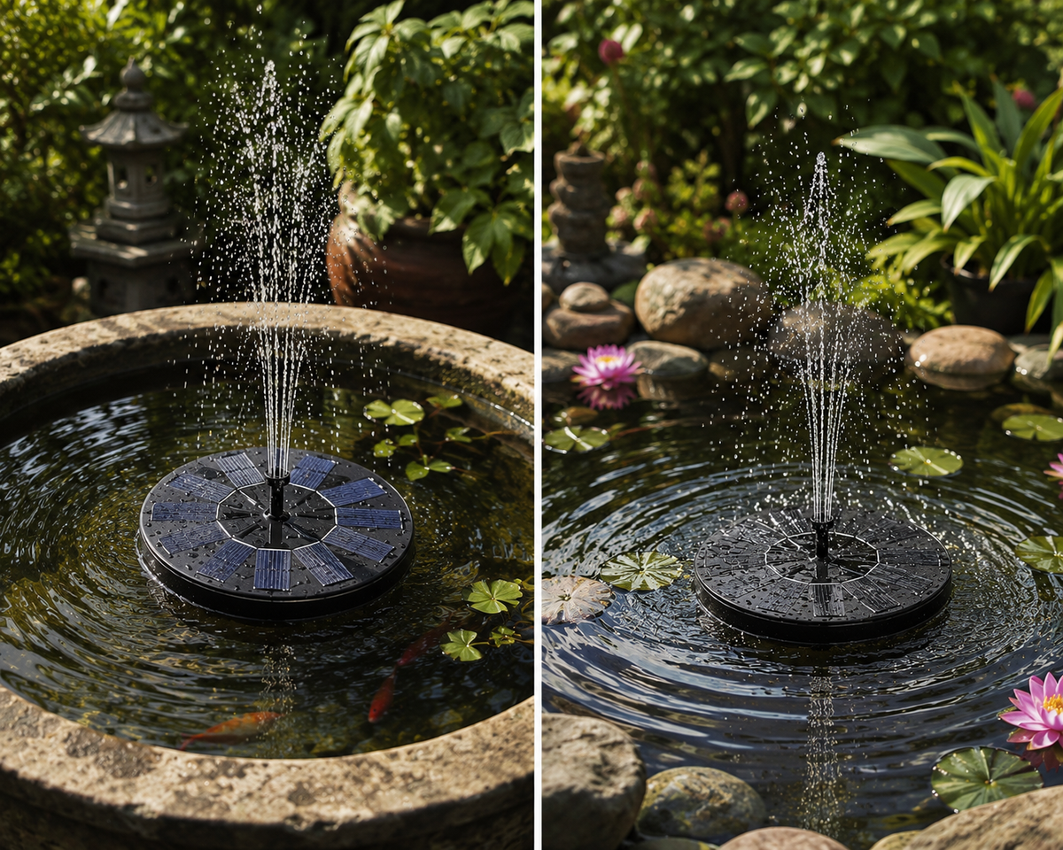 Norevi — Solar Water Fountain