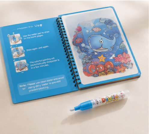 LITTLE SCHOLAR — Magic Water Colouring Book