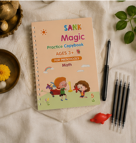 Little Scholar™ – Reusable Magic Practice Book Set
